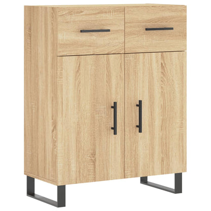 Credenza Rovere Sonoma 69,5x34x180 cm in Legno Multistrato - homemem39