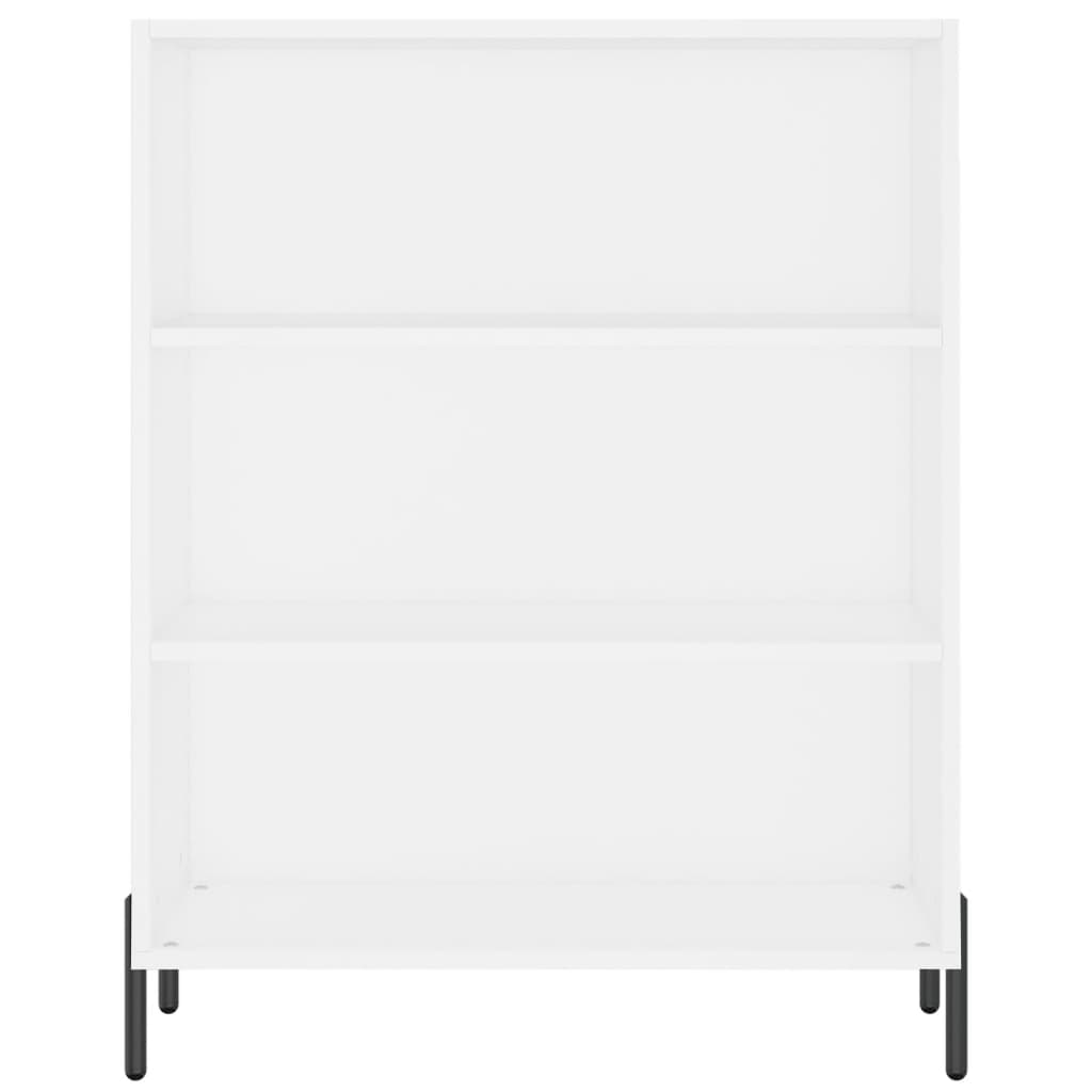 Credenza Bianca 69,5x34x180 cm in Legno Multistrato - homemem39