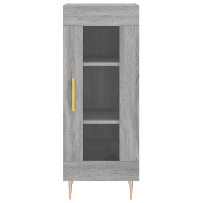 Credenza Grigio Sonoma 34,5x34x180 cm in Legno Multistrato - homemem39