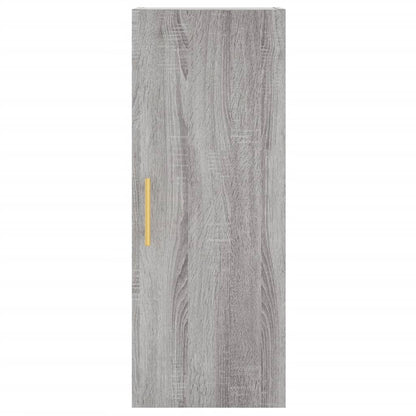 Credenza Grigio Sonoma 34,5x34x180 cm in Legno Multistrato - homemem39