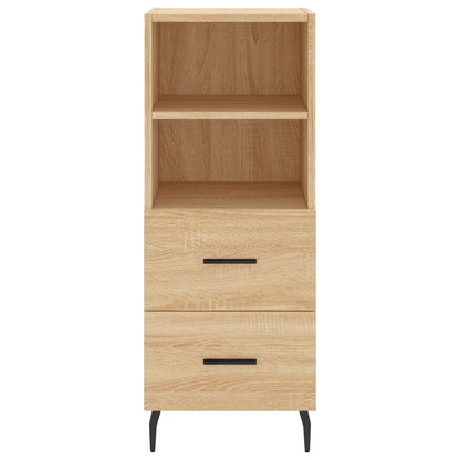 Credenza Rovere Sonoma 34,5x34x180 cm in Legno Multistrato - homemem39