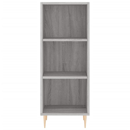 Credenza Grigio Sonoma 34,5x34x180 cm in Legno Multistrato - homemem39
