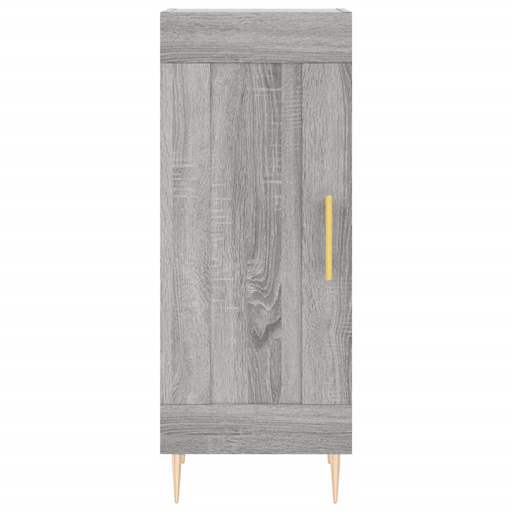 Credenza Grigio Sonoma 34,5x34x180 cm in Legno Multistrato - homemem39