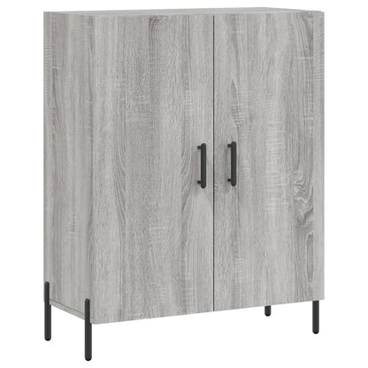 Credenza Grigio Sonoma 69,5x34x180 cm in Legno Multistrato | homemem39
