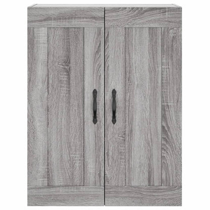 Credenza Grigio Sonoma 69,5x34x180 cm in Legno Multistrato - homemem39