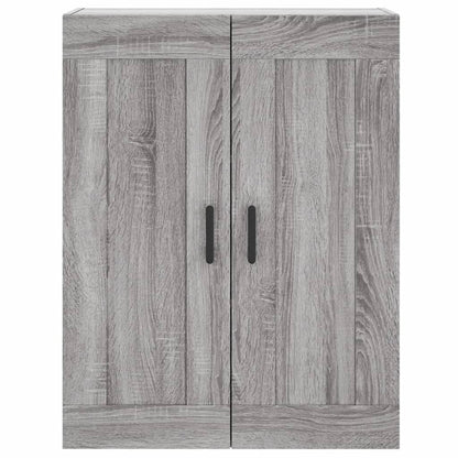 Credenza Grigio Sonoma 69,5x34x180 cm in Legno Multistrato - homemem39