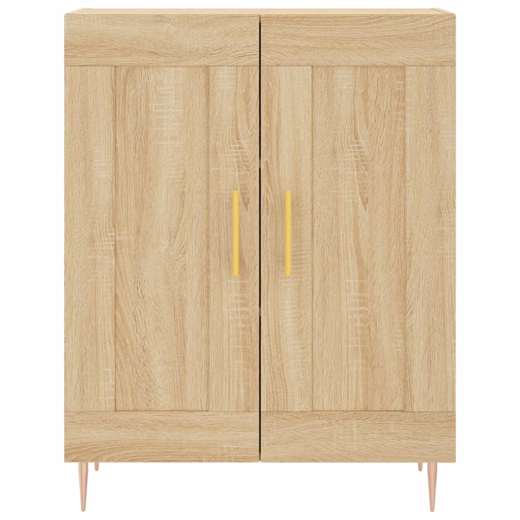 Credenza Rovere Sonoma 69,5x34x180 cm in Legno Multistrato - homemem39