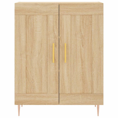 Credenza Rovere Sonoma 69,5x34x180 cm in Legno Multistrato - homemem39