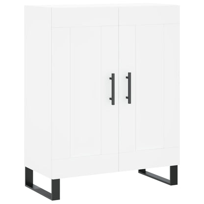 Credenza Bianca 69,5x34x180 cm in Legno Multistrato | homemem39