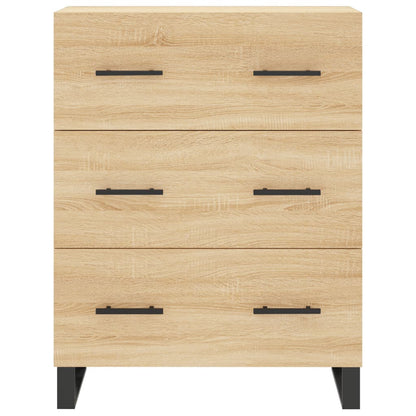 Credenza Rovere Sonoma 69,5x34x180 cm in Legno Multistrato