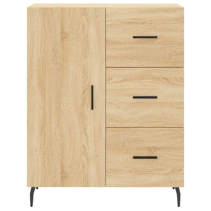 Credenza Rovere Sonoma 69,5x34x180 cm in Legno Multistrato - homemem39