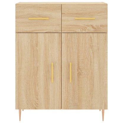 Credenza Rovere Sonoma 69,5x34x180 cm in Legno Multistrato - homemem39