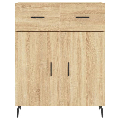 Credenza Rovere Sonoma 69,5x34x180 cm in Legno Multistrato - homemem39