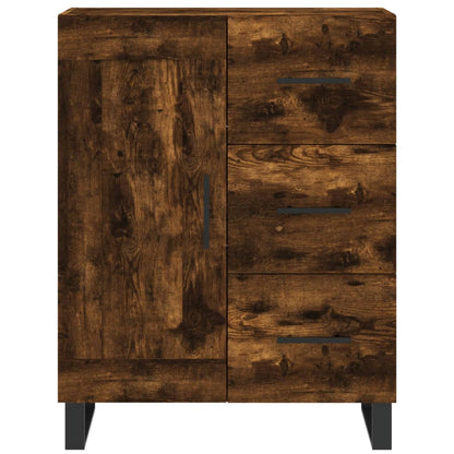 Credenza Rovere Fumo  69,5x34x180 cm in Legno Multistrato - homemem39