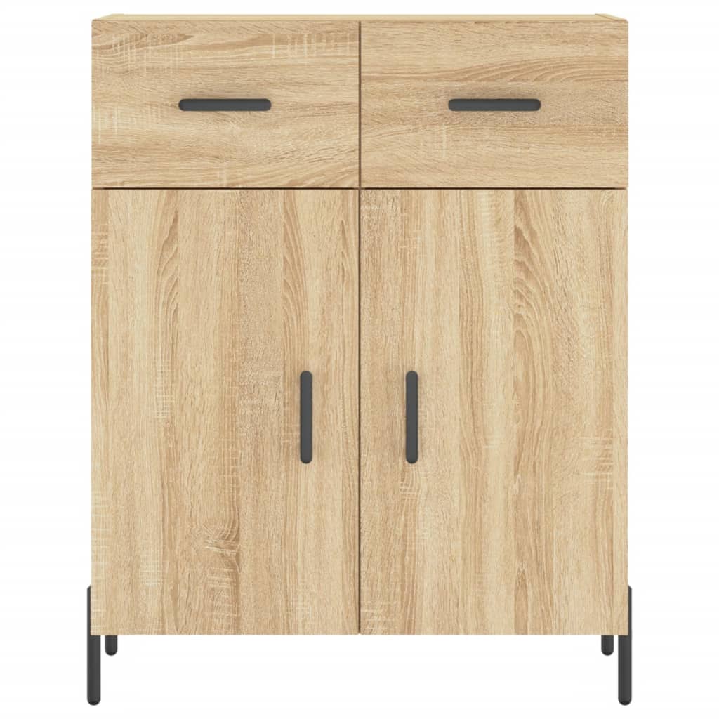 Credenza Rovere Sonoma 69,5x34x180 cm in Legno Multistrato - homemem39