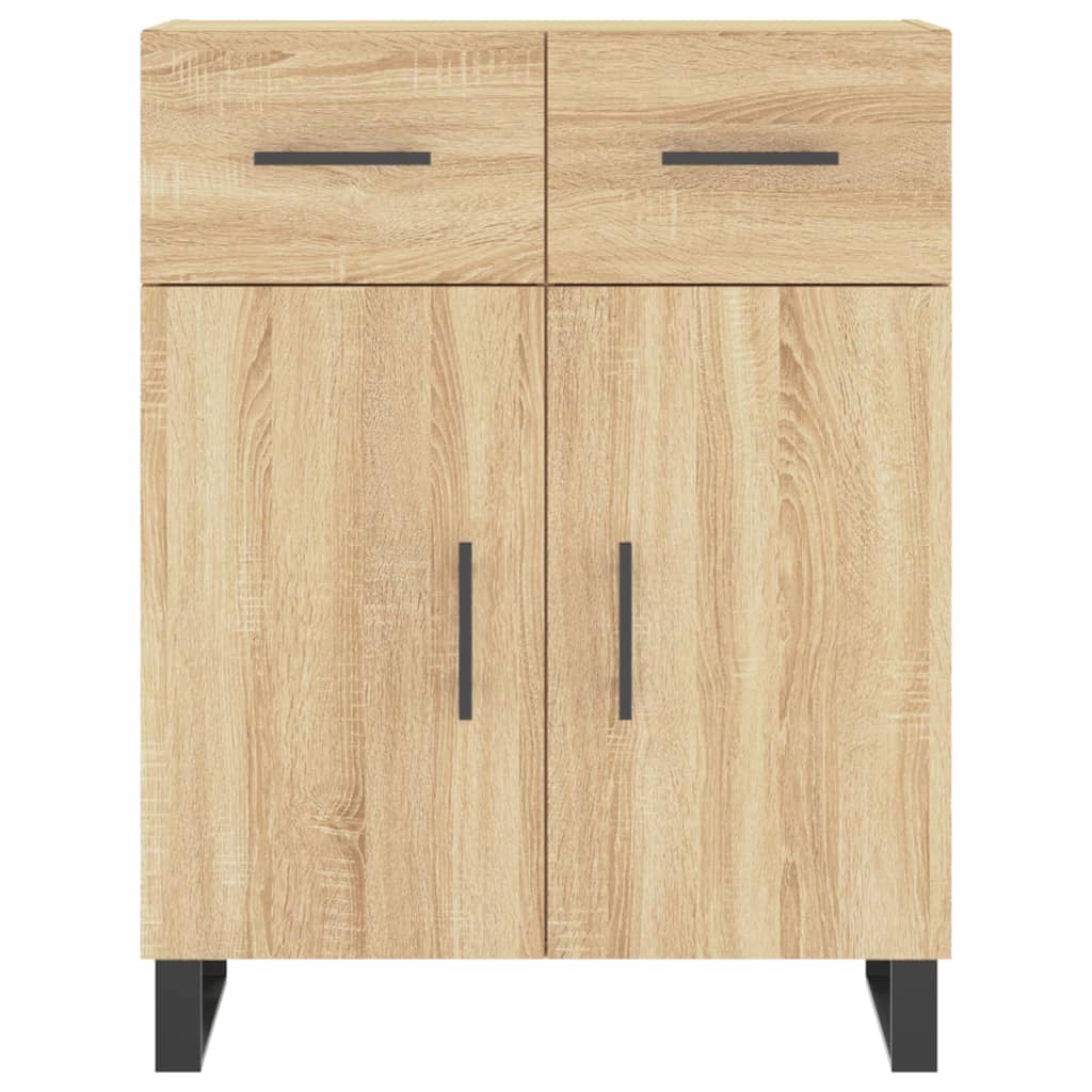 Credenza Rovere Sonoma 69,5x34x180 cm in Legno Multistrato - homemem39