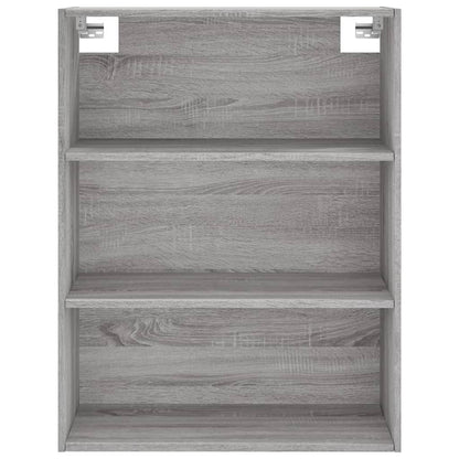 Credenza Grigio Sonoma 69,5x34x180 cm in Legno Multistrato - homemem39