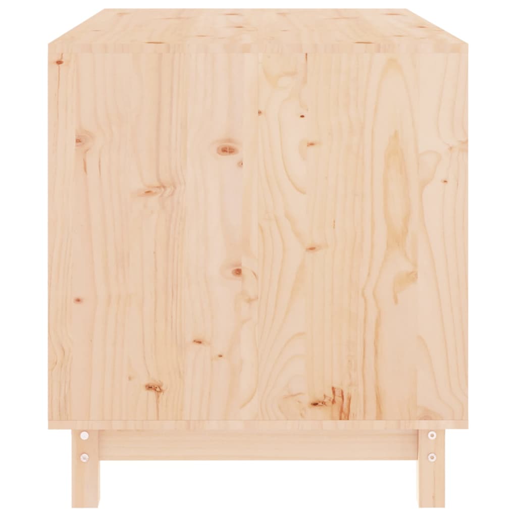 Casetta per Cani 90x60x67 cm in Legno Massello di Pino - homemem39