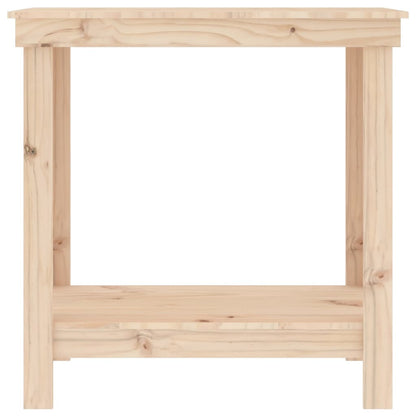 Banco da Lavoro 80x50x80 cm in Legno Massello di Pino - homemem39