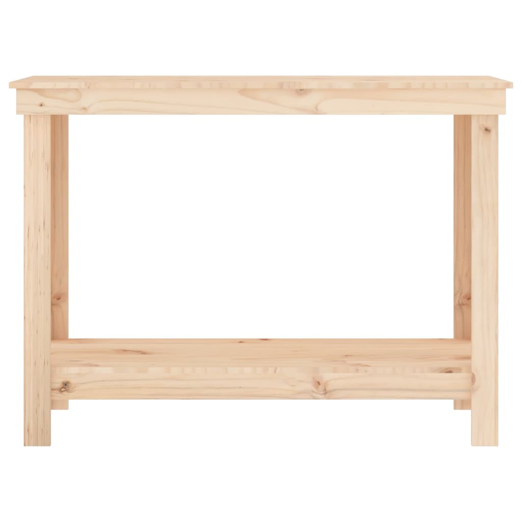 Banco da Lavoro 110x50x80 cm in Legno Massello di Pino | homemem39