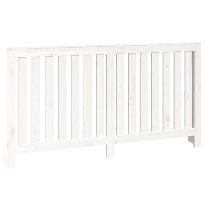 Copertura Termosifone Bianca 153x19x84 cm Legno Massello Pino - homemem39