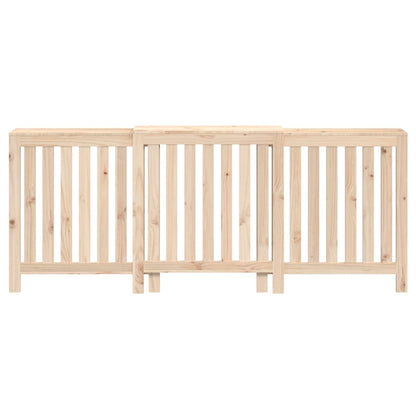 Copertura Termosifone 210x21x85 cm in Legno Massello di Pino - homemem39