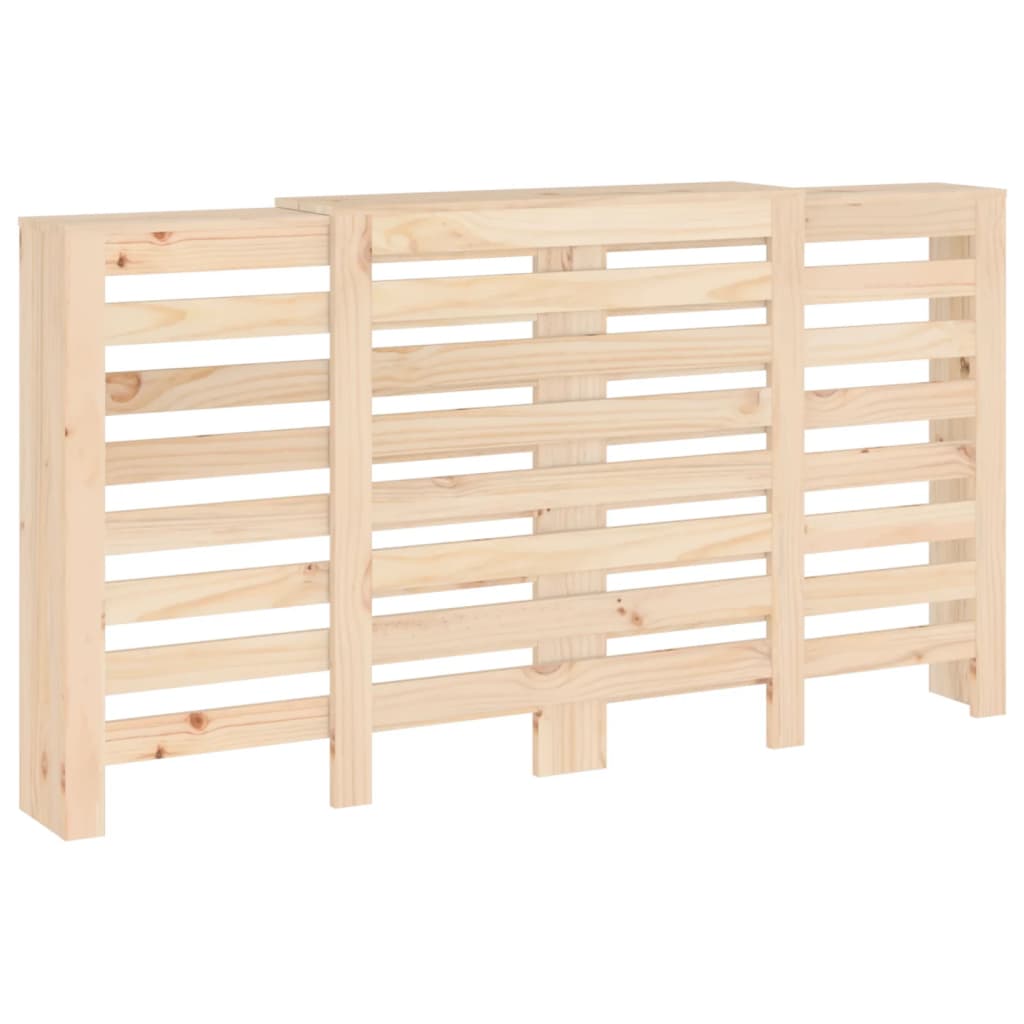 Copertura Termosifone 210x21x85 cm in Legno Massello di Pino - homemem39