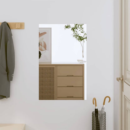 Specchio da Parete 40x60 cm Vetro Rettangolare | homemem39