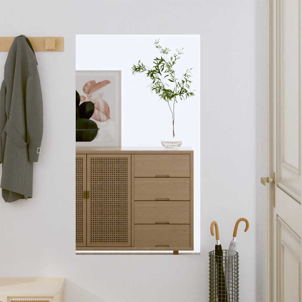 Specchio da Parete 50x80 cm Vetro Rettangolare | homemem39
