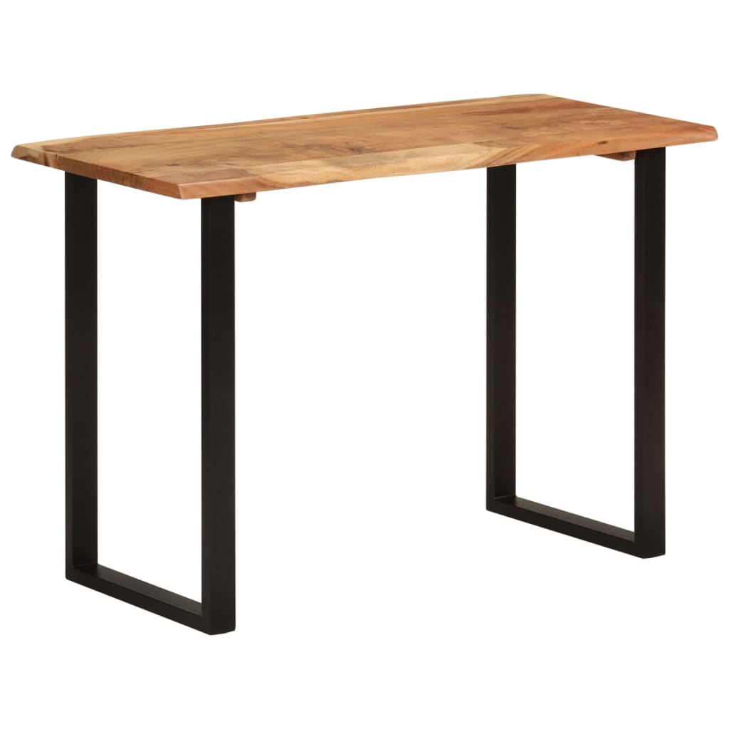 Tavolo da Pranzo 110x50x76 cm Legno Massello di Acacia - homemem39