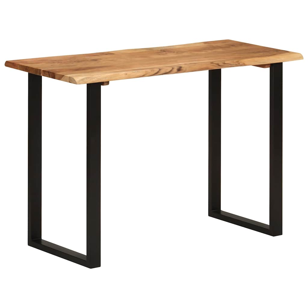 Tavolo da Pranzo 110x50x76 cm Legno Massello di Acacia - homemem39