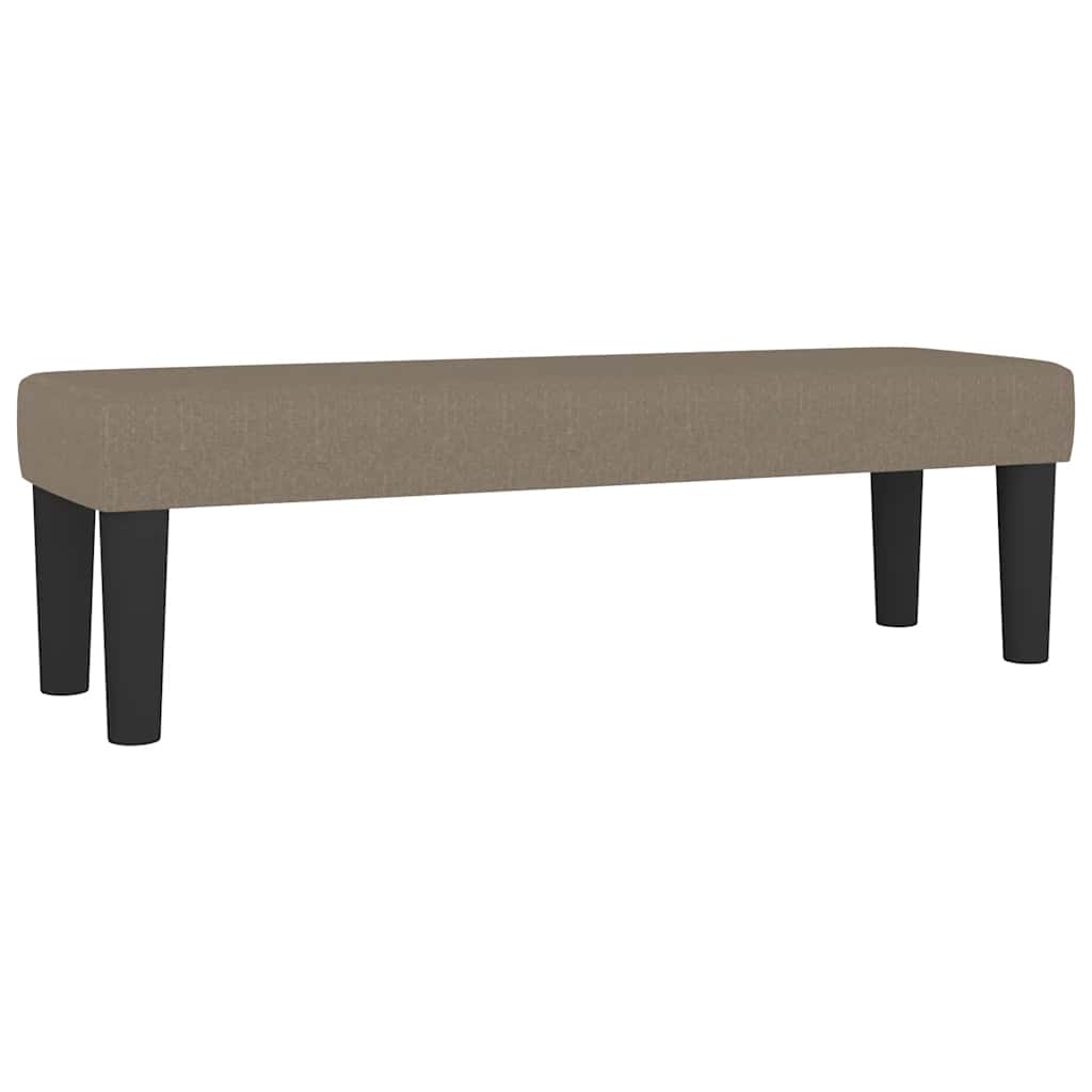 Giroletto a Molle con Materasso Tortora 180x200 cm in Tessuto | homemem39