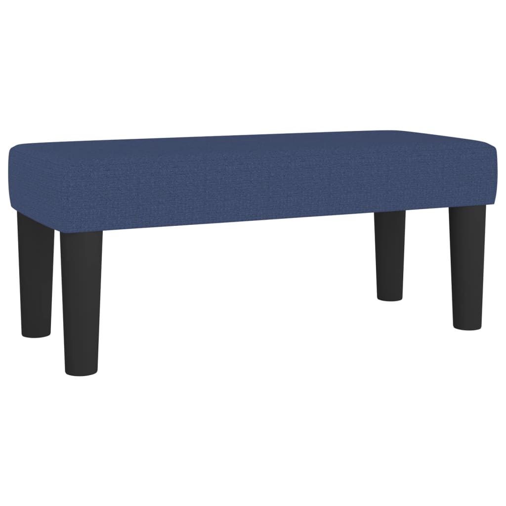 Giroletto a Molle con Materasso Blu 90x190 cm in Tessuto | homemem39