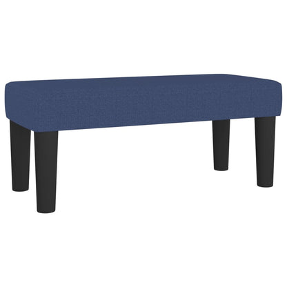 Giroletto a Molle con Materasso Blu 90x200 cm inTessuto | homemem39