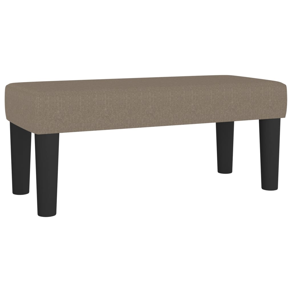Giroletto a Molle con Materasso Tortora 120x200 cm in Tessuto | homemem39