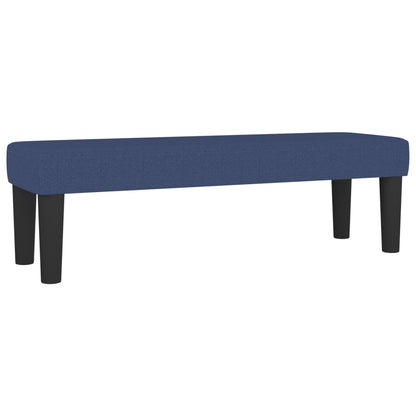 Giroletto a Molle con Materasso Blu 140x200 cm in Tessuto | homemem39
