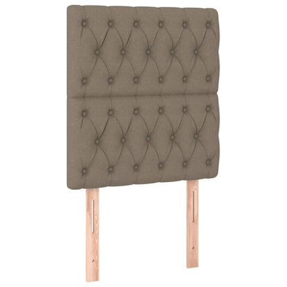 Giroletto a Molle con Materasso Tortora 80x200 cm inTessuto | homemem39