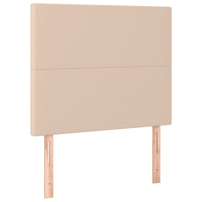 Giroletto a Molle con Materasso Cappuccino 100x200cm Similpelle | homemem39