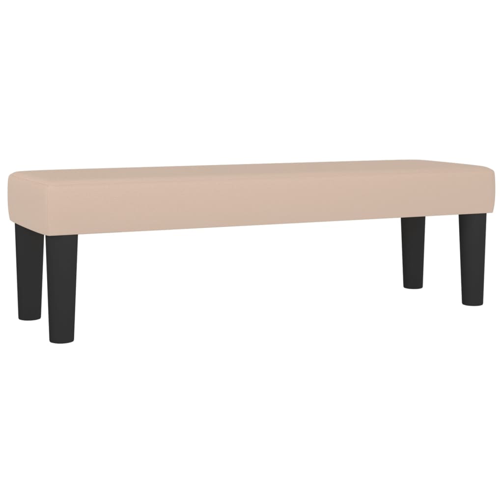 Giroletto a Molle con Materasso Cappuccino 180x200cm Similpelle