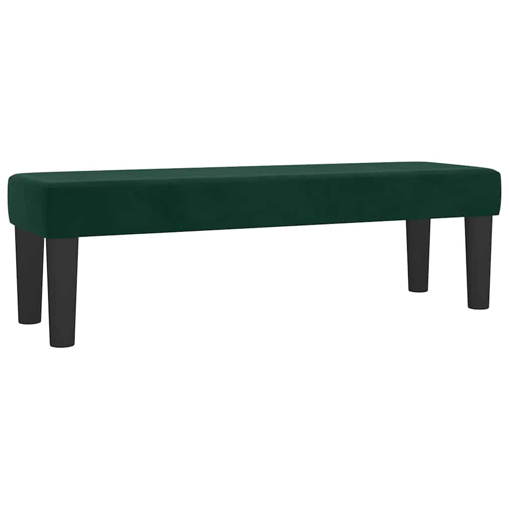 Giroletto a Molle con Materasso Verde Scuro 180x200 cm Velluto | homemem39