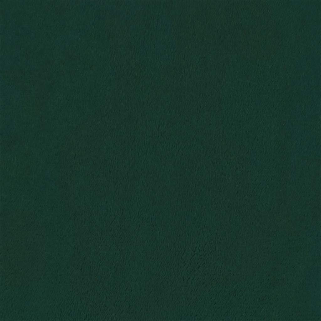 Giroletto a Molle con Materasso Verde Scuro 160x200 cm Velluto