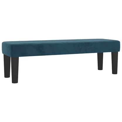 Giroletto a Molle con Materasso Blu Scuro 160x200 cm in Velluto | homemem39