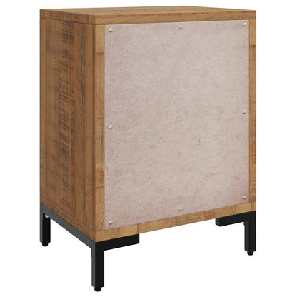 Comodini 2 pz 40x30x55 cm in Legno Massello di Pino | homemem39