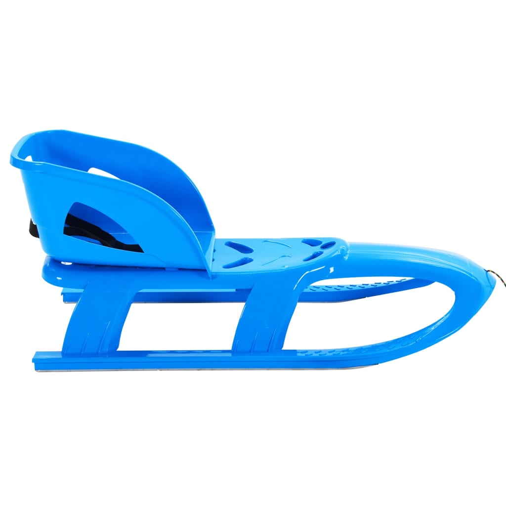 Slittino con Seduta Blu 102,5x40x23 cm in Polipropilene - homemem39