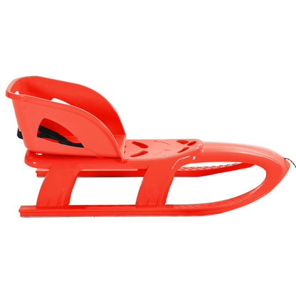 Slittino con Seduta Rosso 102,5x40x23 cm in Polipropilene - homemem39