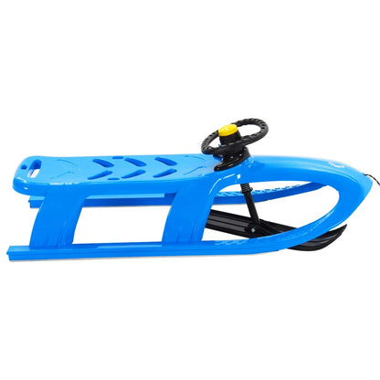 Slittino con Volante Blu 102,5x40x23 cm in Polipropilene - homemem39