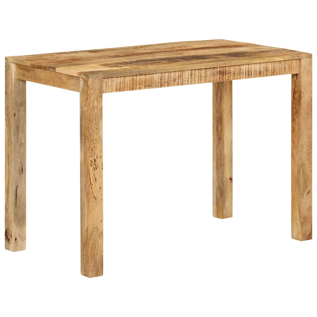 Tavolo da Pranzo 110x55x76 cm in Legno Massello di Mango