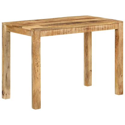 Tavolo da Pranzo 110x55x76 cm in Legno Massello di Mango