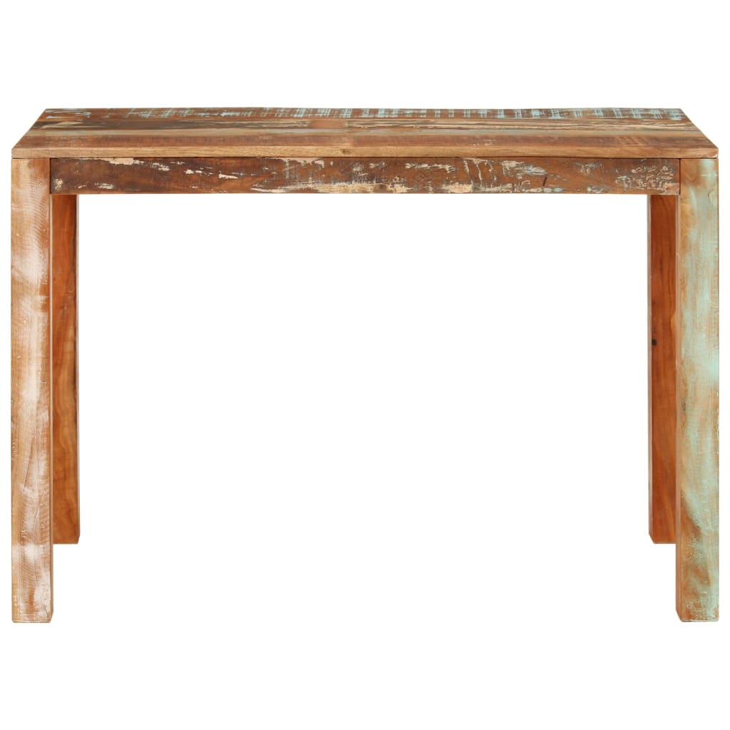 Tavolo da Pranzo 110x55x76 cm in Legno Massello di Recupero | homemem39