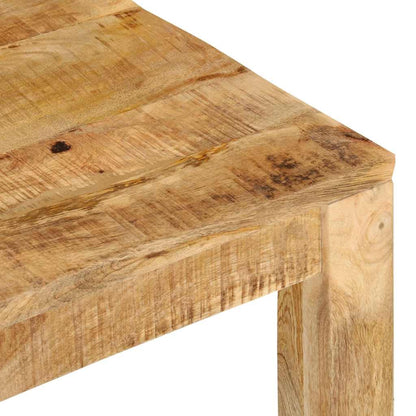 Tavolino da Salotto 55x55x35 cm in Legno Massello di Mango | homemem39